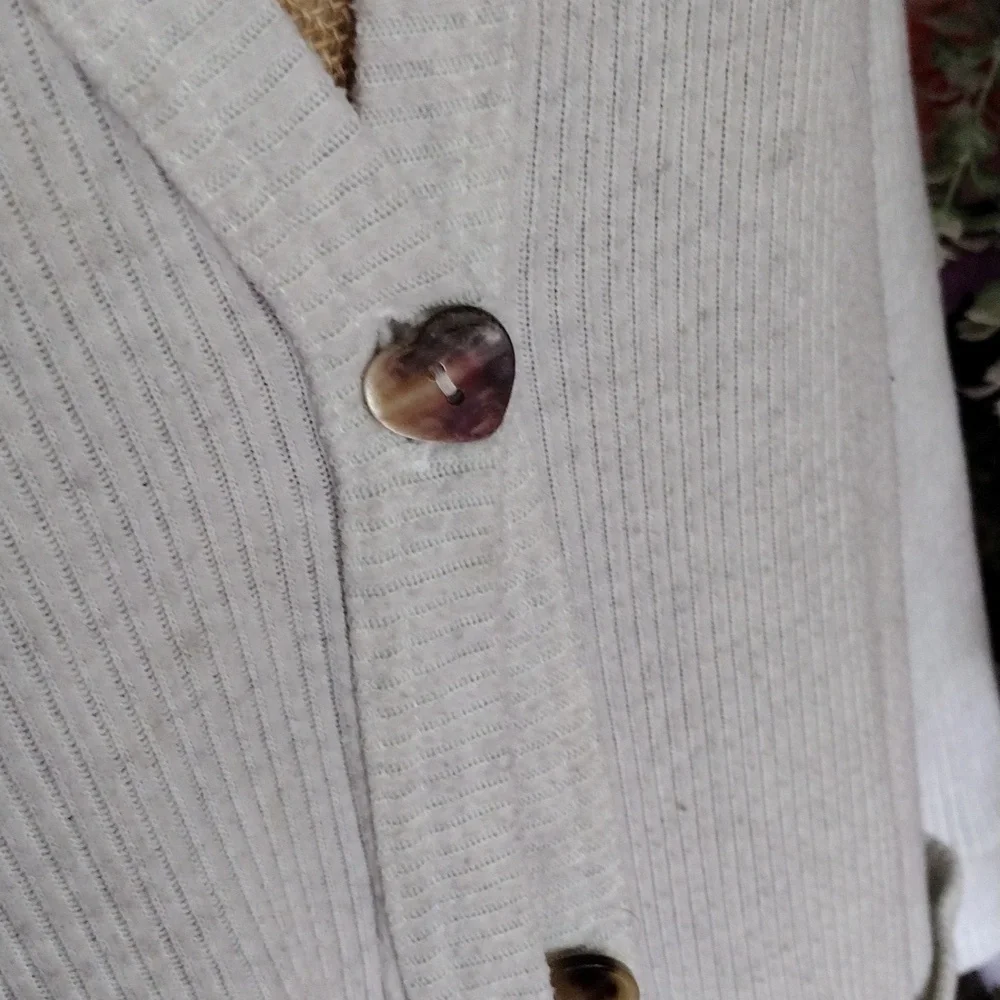Duster Cardigan in Ecru Color - Picture 6 of 10